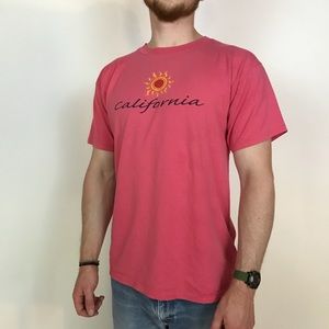 (Vintage) Custom “California” Pink T-Shirt